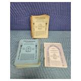 Various vintage Rosicrucian Order booklets