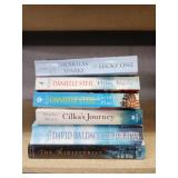 6 assorted paperback books - the lucky one,