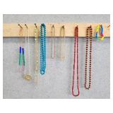 Assorted beaded jewelry