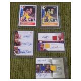 5 KOBE BRYANT BASKETBALL CARDS (REPRINTS)