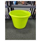 17 gallon double handled plastic utility tub,