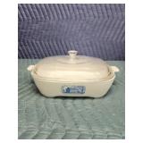 Vintage Corning Browning Skillet with Pyrex lid,