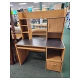 Modern fiberboard office desk, 23.5 in deep X