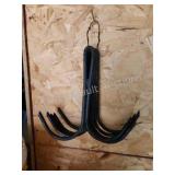 5 steel double hooks 5 steel double hooks