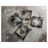 4 large conibear animal traps 4 large conibear animal traps