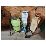 2 vintage lawn sprayers with attachments 2 vintage lawn sprayers with attachments