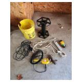 Assorted electrical cords, trouble lights, Assorted electrical cords, trouble lights,