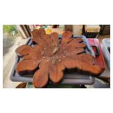 2 custom made laminated wooden clocks, function 2 custom made laminated wooden clocks, function