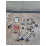 Assorted Master Lock padlocks with keys and Assorted Master Lock padlocks with keys and