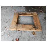 Custom built 4 wheel floor dolly, 26.25 x 29.75 Custom built 4 wheel floor dolly, 26.25 x 29.75