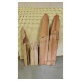 38 assorted custom built fur stretching boards 38 assorted custom built fur stretching boards