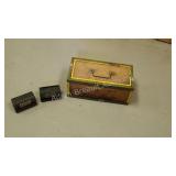 3 vintage bait boxes 3 vintage bait boxes