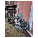 Scrap metal pile, must take everything Scrap metal pile, must take everything