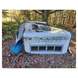 Scrap aluminum truck topper Scrap aluminum truck topper
