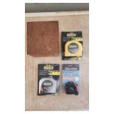 3 NEW measuring tapes 3 NEW measuring tapes