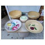 Assorted vintage stoneware Assorted vintage stoneware