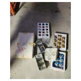 Assorted vintage glass Christmas ornaments Assorted vintage glass Christmas ornaments