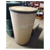 30 gallon cardboard storage drum with lid and 30 gallon cardboard storage drum with lid and