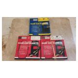 3 Craftsman band saw blades 1/4 x 80 in 3 Craftsman band saw blades 1/4 x 80 in