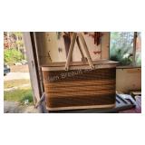 Vintage picnic basket Vintage picnic basket