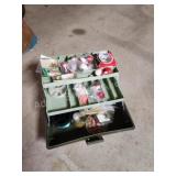 Davidcraft plastic fishing tackle box with Davidcraft plastic fishing tackle box with