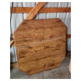 Vintage octagon dining table top 42x44 Vintage octagon dining table top 42x44