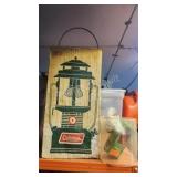 Vintage Coleman kerosene lantern and accessories Vintage Coleman kerosene lantern and accessories