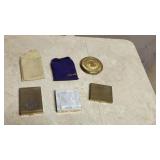 4 vintage powder boxes 4 vintage powder boxes