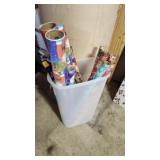 Assorted gift wrapping paper and jumbo gift wrap Assorted gift wrapping paper and jumbo gift wrap