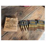 16 rounds 7.35 caliber rifle cartridges 16 rounds 7.35 caliber rifle cartridges