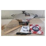 NEW Stainless steel electric wok NEW Stainless steel electric wok