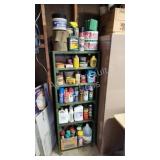 Custom built wooden storage shelving unit with Custom built wooden storage shelving unit with