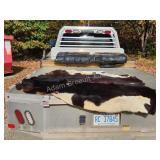 Authentic tanned cowhide Authentic tanned cowhide