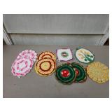 10 hand made crocheted pot holders 10 hand made crocheted pot holders