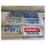 Assorted license plates Assorted license plates