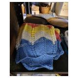 Handmade crocheted lap Afghan Handmade crocheted lap Afghan