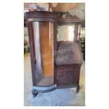 Antique Vintage project display cabinet Antique Vintage project display cabinet