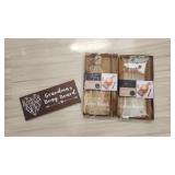 2 Gather round wood serving board ls, 1 Grandma