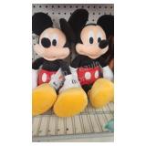 8 new with tags stuffed animals - 2 Mickey Mouse,