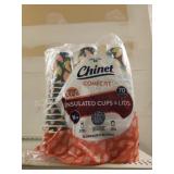 56 new Chinet Comfort 16 oz insulated cups and