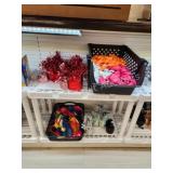 Plastic storage shelving unit, comes with