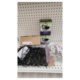 Halloween themed lights. orange, purple