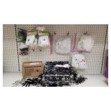 Spider web, spider rings, misc spider decor,