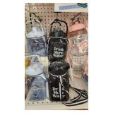 Water bottles - pickle ball , drink more water ,