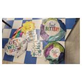 20 Fell Better, Get Well Soon mylar balloons