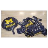 90 University of Michigan mylar balloons