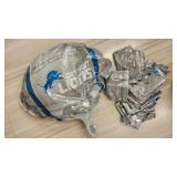 16 Detroit Lions Mylar balloons