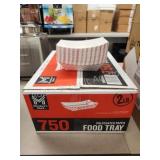 Members Mark Poly coated paper food trays, 750
