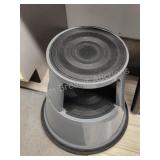 Metal rolling step stool