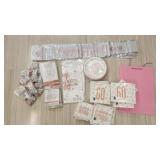 Pink 60th Birthday Party Supplies - play snap